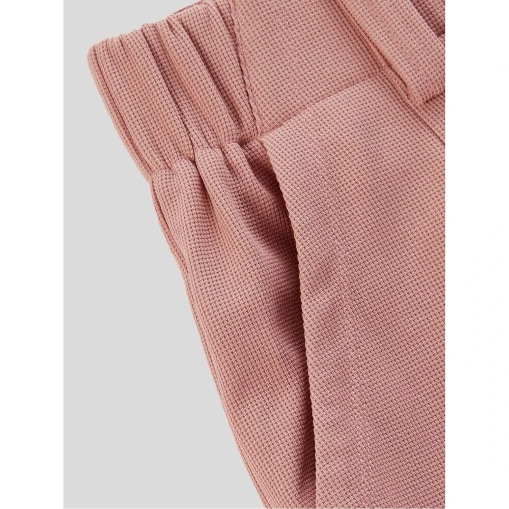 HALARA Dusty Rose Wide-Leg Pleated Pants - Picture 6 of 7